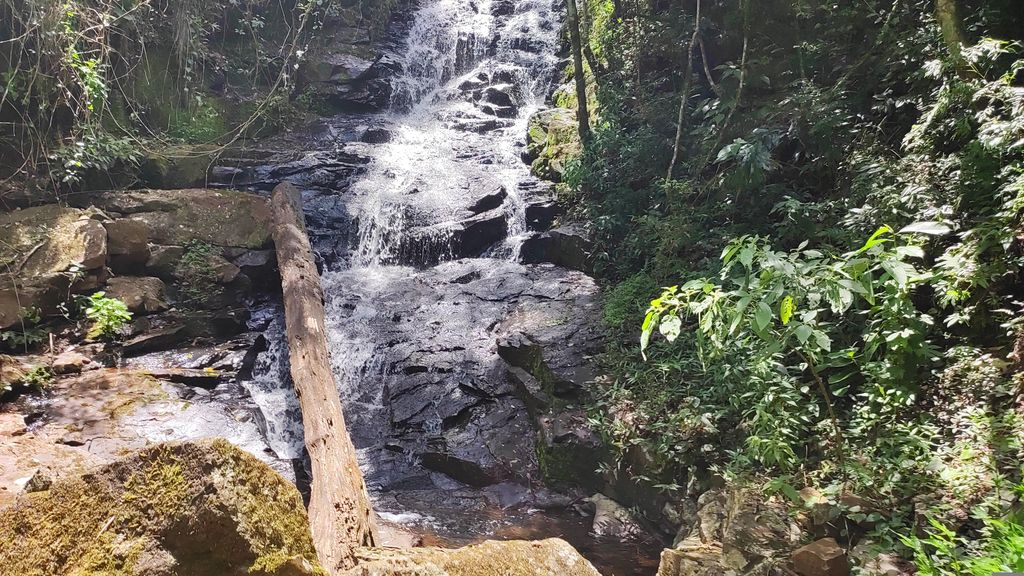 Salto Chororó en Aristóbulo del Valle, Misiones