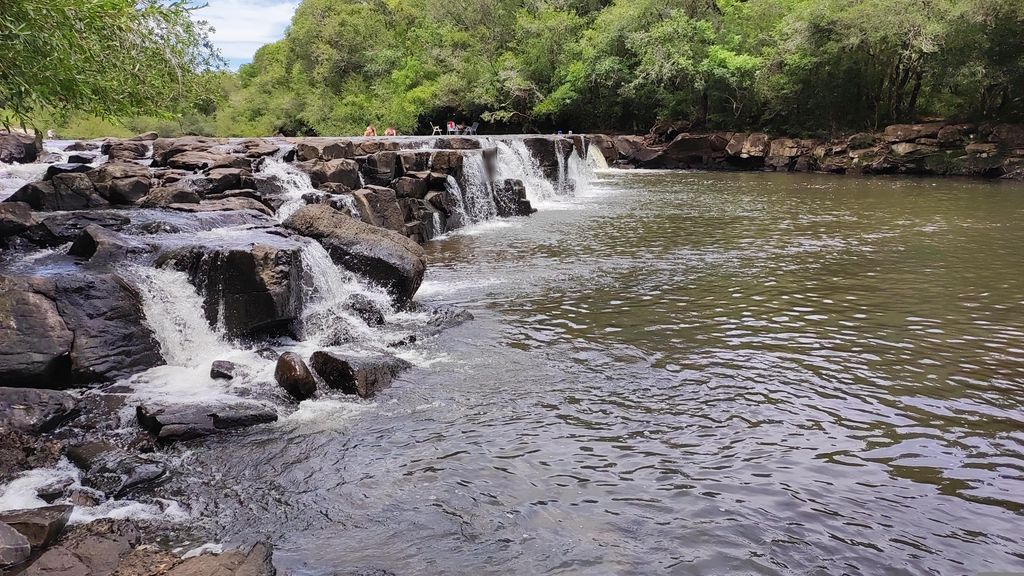 Saltos del Cuña Pirú en Aristóbulo del Valle, Misiones